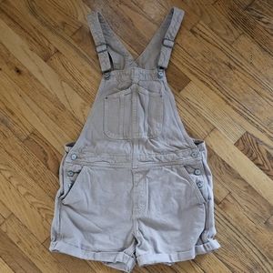 Old Navy Short Alls Tan- size 10